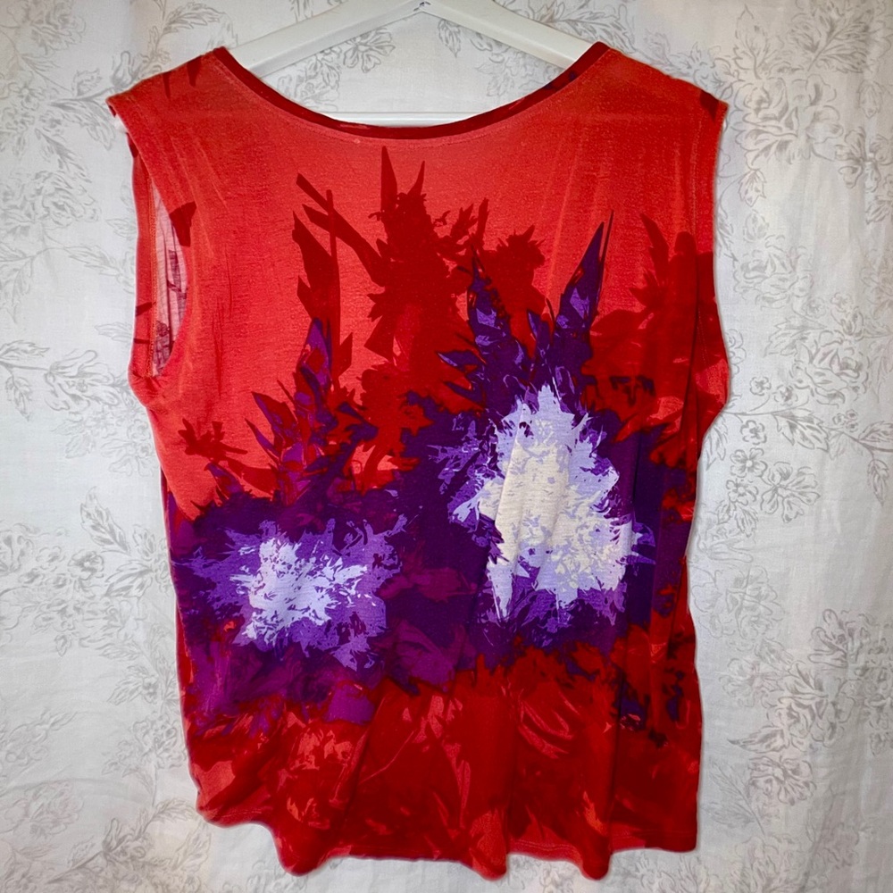 C&C California Pink And Purple Relaxed T-Shirt